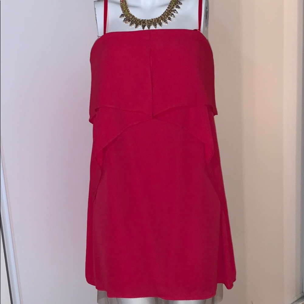 BCBGMAXAZRIA Runway Dress in Pink